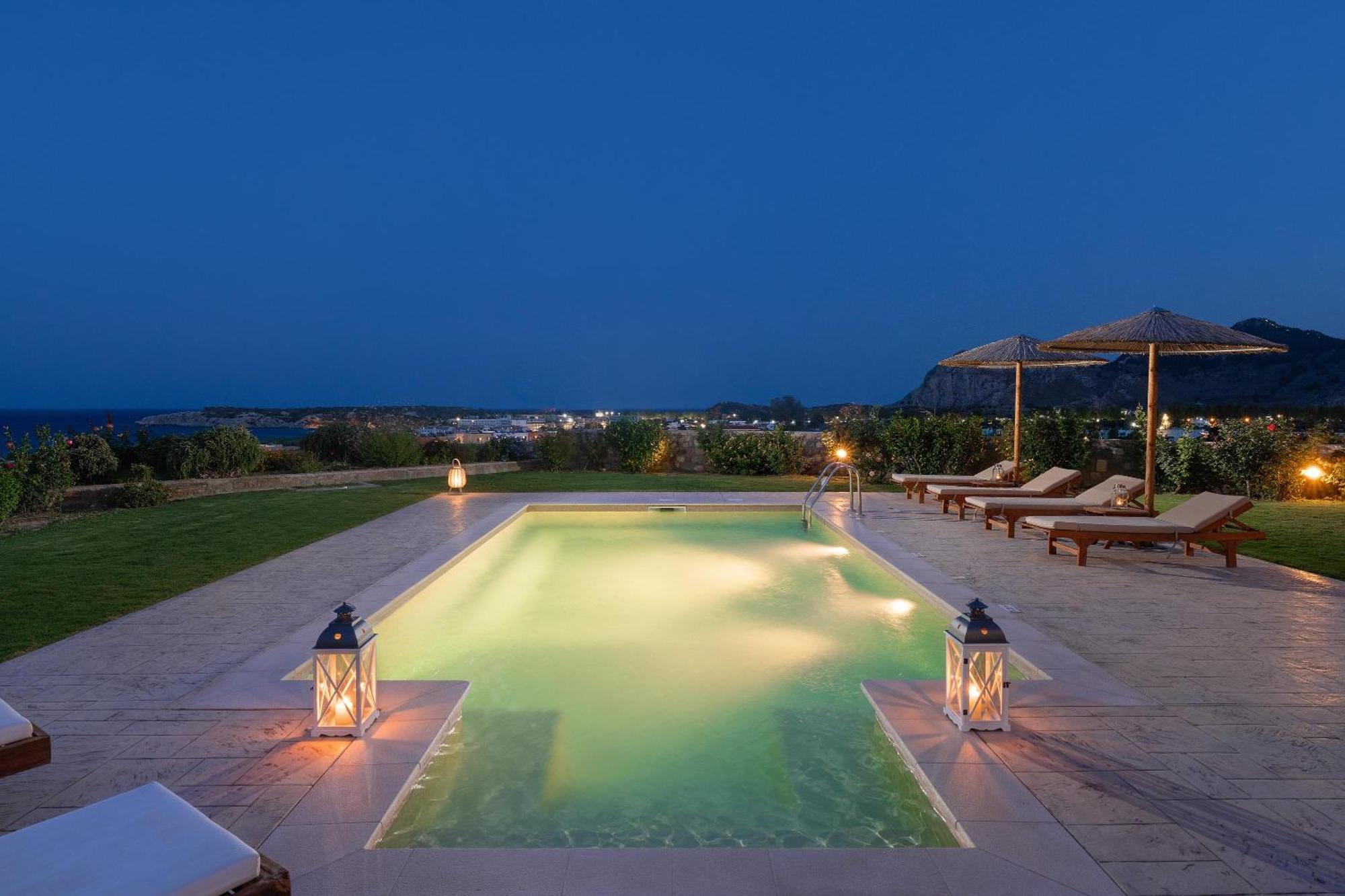 Majestic View Villa Kolymbia Esterno foto