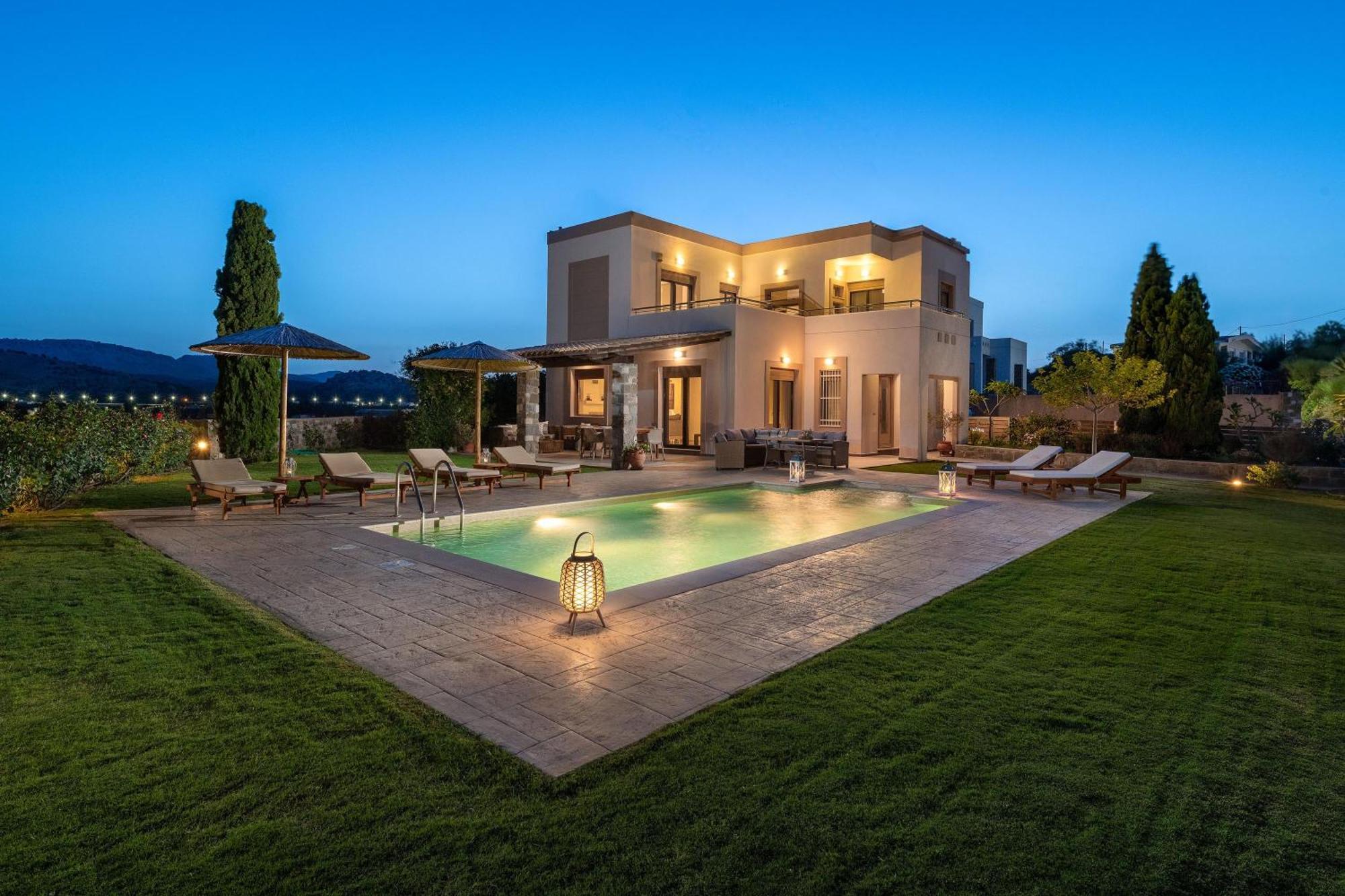 Majestic View Villa Kolymbia Esterno foto
